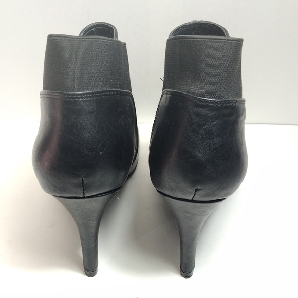 Madden Girl LADIE Chelsea Heel Dress Boot l Black Leather l Size 10 M - Picture 6 of 11